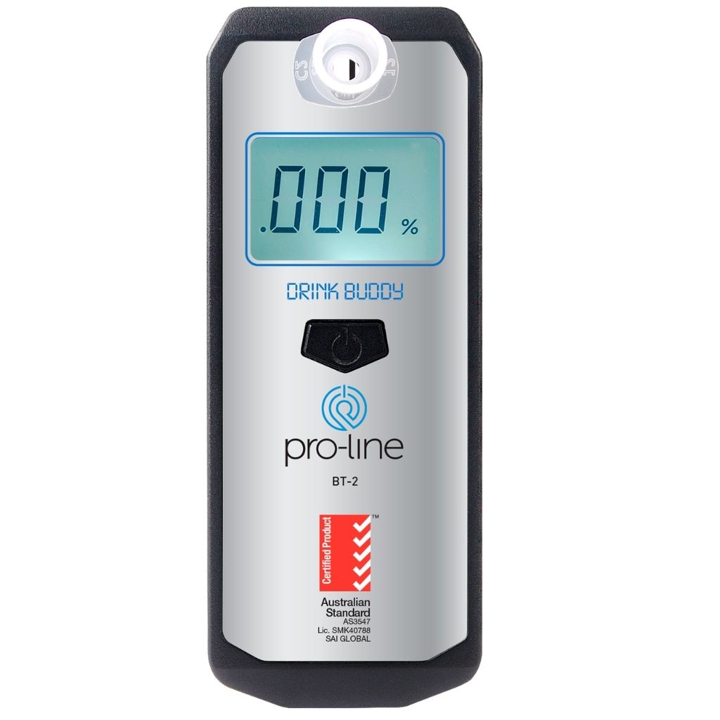 Drink Buddy Professional Breathalyser BT-2 Front View 
